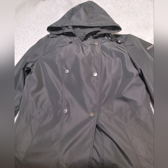 NOVELTI Women Hooded Trench Coat Jacket - Picture 4 of 7